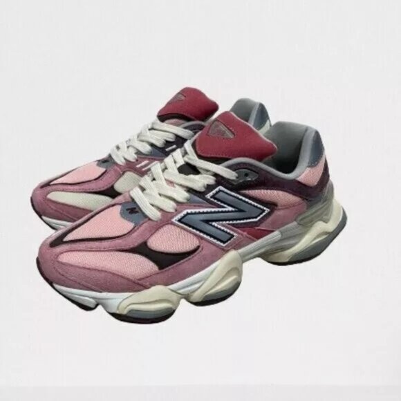 New Balance NWOT Men's 9060 Sea Salt Cherry Blossom U9060TRU Sneakers Size 8.5 - Picture 7 of 10